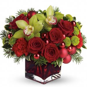 Image of 6449 Merry & Bright  from Rose of Sharon Florist