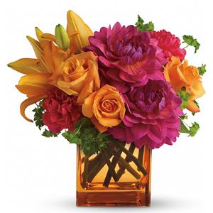 Cube Arrangements from Rose of Sharon Florist