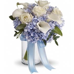 Love in Blue Bouquet