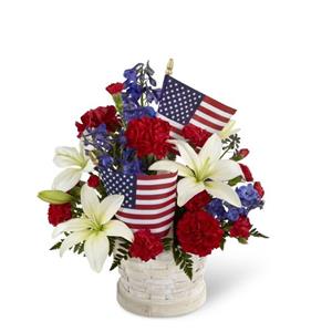 4th of July from Rose of Sharon Florist