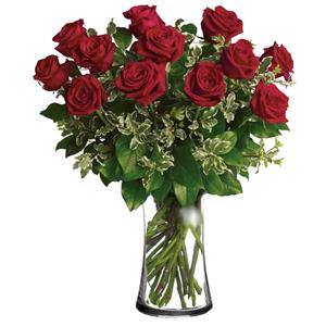 Image of 1009 One Dozen Roses from Rose of Sharon Florist