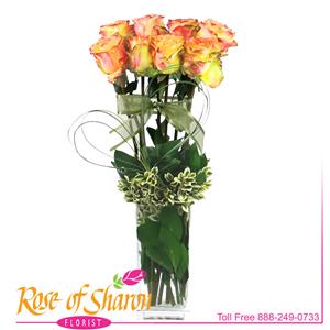 Image of 2181 Amor Rose Arrangement from Rose of Sharon Florist