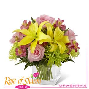 Image of 2272 Breath of Spring Bouquet from Rose of Sharon Florist