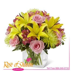 Image of 2273 Breath of Spring Bouquet from Rose of Sharon Florist