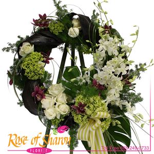 Wreath Tributes from Rose of Sharon Florist