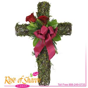 Graveside & Monument from Rose of Sharon Florist