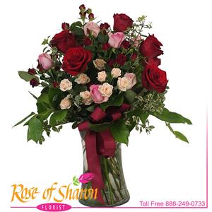 Image of 2797 Amaya Premium Rose Bouquet from Rose of Sharon Florist